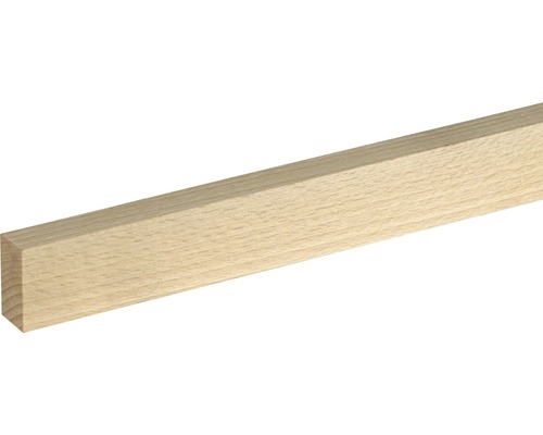 Baguette rectangulaire hêtre brut 15x30x950 mm Baguette en bois de hêtre