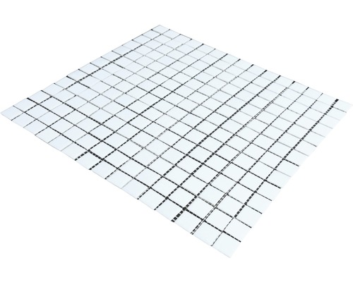 Mosaïque avec de petits éléments carrés