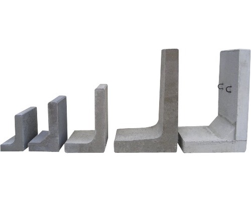 Beton Winkelstütze in verschiedenen Größen