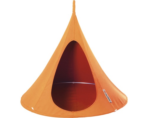 Nid suspendu Cacoon Single mangue Siège de tente suspendue orange pour l''intérieur et l''extérieur