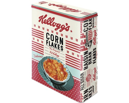 Kellogg''s Cornflakes Dose im Retro Design