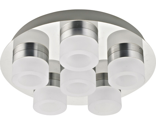 Plafonnier rond avec plusieurs sources de lumière