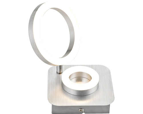 Kreisförmige LED-Wandleuchte aus Metall