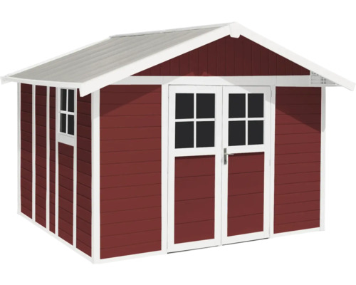 Gartenhaus mit Doppeltür und Fenster