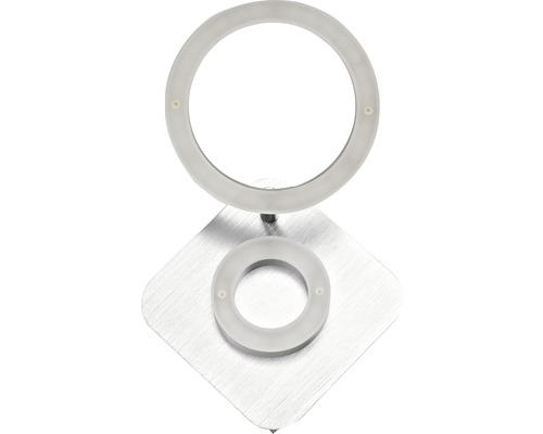 Zentrierständer mit zwei Ringen und quadratischer Basis