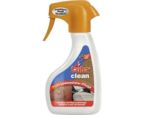 Profi Entretien des coussins en cuir tuba clean 250 ml Tuba Clean Entretien professionnel des rembourrages en cuir en flacon pulvérisateur