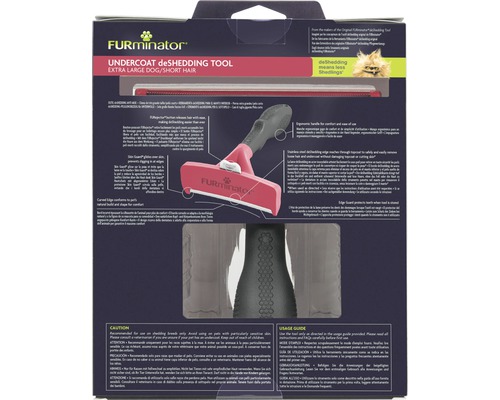 FURminator Undercoat deShedding Tool pour chiens extra larges à poils courts