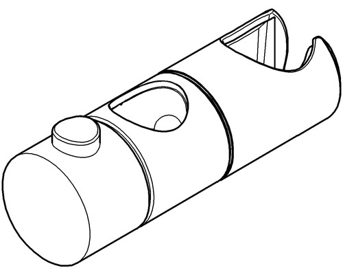 Support de douche pour montage mural