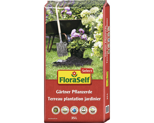Gärtner Pflanzerde FloraSelf Select® 35l