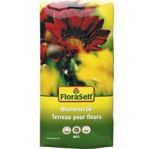 FloraSelf Blumenerde, 40 Liter Sack