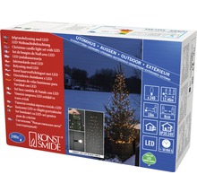 Bougies de sapin de Noël à LED pour l''extérieur avec 240 lampes