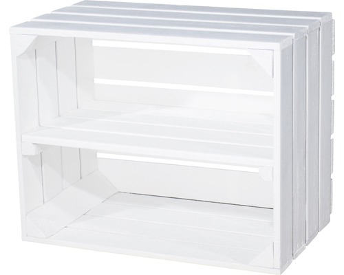 Holzkiste mit einem Fach