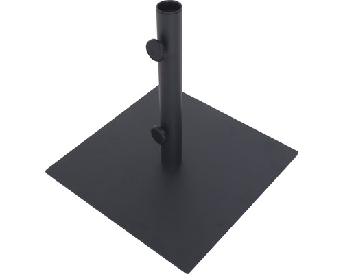 Support de parasol carré en métal pour parasols