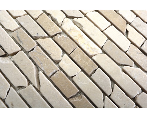 Mosaikmatte aus Travertin