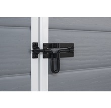 Loquet sur une porte de jardin