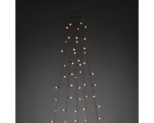 Guirlande lumineuse décorative en forme de sapin de Noël