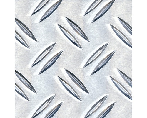 Tôle striée en aluminium 400x1,5x2000 mm Texture de tôle gaufrée en aluminium