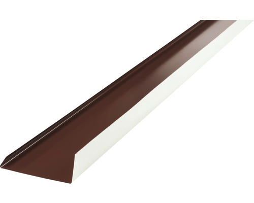 Angle d'arête tablier PRECIT brun chocolat RAL 8017 1000x100x36,5 mm