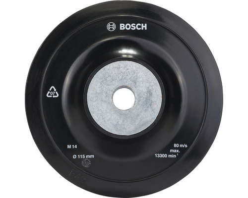 Bosch Plateau de ponçage Ø 115 mm système de serrage