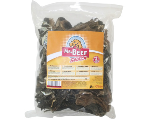 MR. BEEF Hundesnack Rinderpansen 500 g