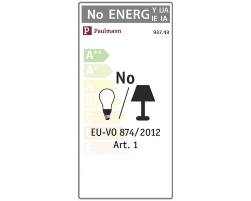 Paulmann Logo Energieeffizienzlabel