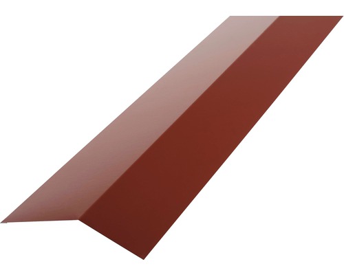 Support de gouttière pour tôle trapézoïdale PRECIT H12 rouge oxyde RAL 3009 1000x83x65 mm