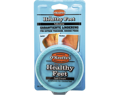 O''Keeffe''s Healthy Feet Fusscreme für extrem trockene und rissige Füsse