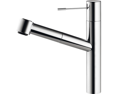 Robinet de cuisine avec douchette extractible en métal