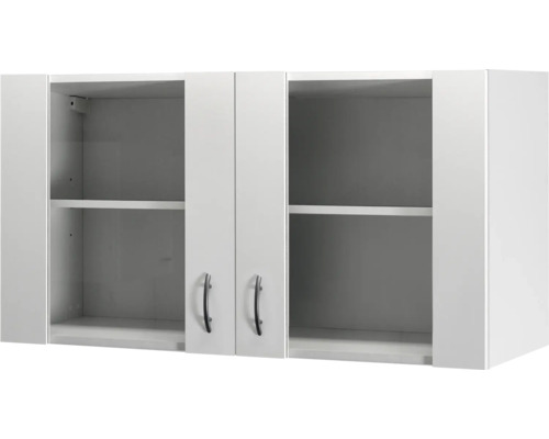 Glas-Hängeschrank Flex WellPalmaria/Wito Breite 100 cm weiss