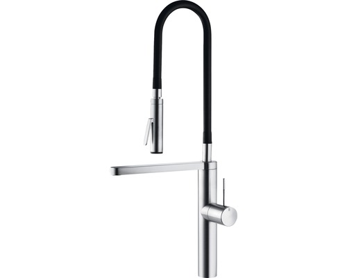 Küchenarmatur mit flexiblem Auslauf