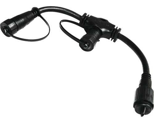Pièce de raccordement/Fiche de raccordement Flex, adapté pour Easy-Connect System Raccord en T pour câble avec fiche et capuchon de protection