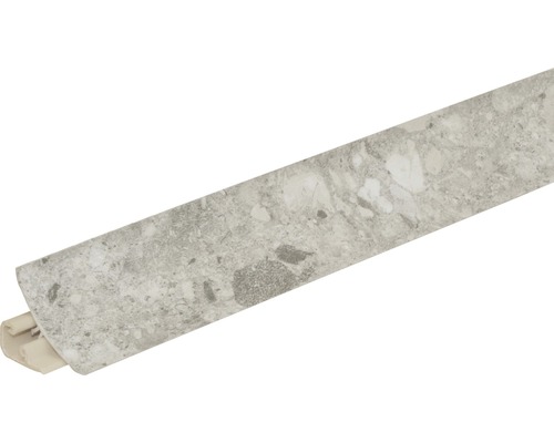 Profilé de finition mural Chepe 23 K5580 longueur: 3000 mm Plinthe aspect marbre