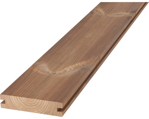 Planche rainurée en bois