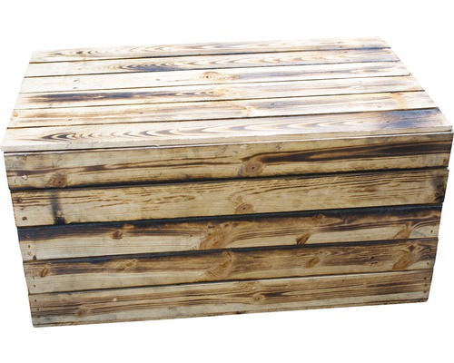 Holzkiste mit Deckel für den Aussenbereich