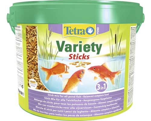 Aliment pour poissons de bassin Tetra Variety Sticks en pot