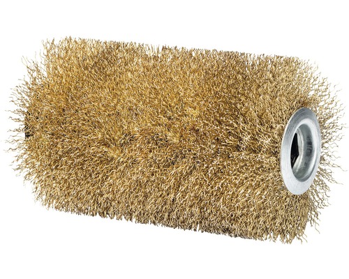 GLORIA Steinbürste PRO - zur Reinigung von Steinoberflächen, Stahldrahtbürste für alle Brush Geräte ausser WeedBrush
