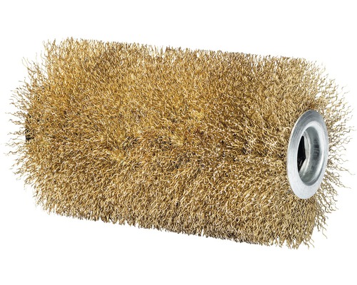 Brosse pour pierre PRO GLORIA - pour le nettoyage des surfaces en pierre, brosse à fils en acier pour tous les appareils Brush sauf WeedBrush