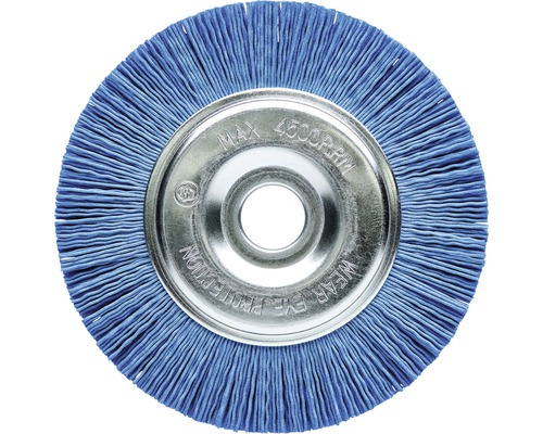Brosse à joints en nylon GLORIA, bleu, accessoire pour MultiBrush et WeedBrush Brosse métallique à monter sur une perceuse