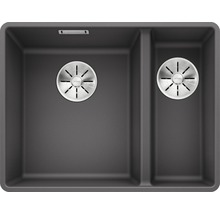 Évier Blanco SUBLINE 340/160-F lxp 552x427 mm Silgranit gris rocher 523569