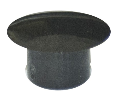 Cache de recouvrement 10x13 mm noir 100 unités Bouton de meuble noir
