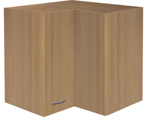 Eckhängeschrank Flex Well Nano BxHxT 60x54x32 cm Frontfarbe buche - Korpusfarbe buche