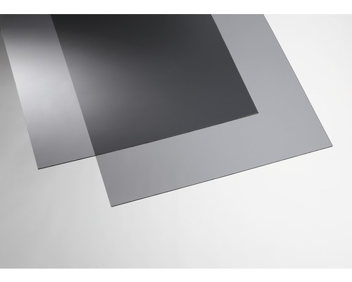 Acrylcolorplatte 3x500x500 mm glatt grau