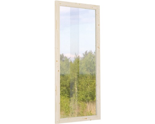 Élément en verre Palmako Pavillon Lucy 12,2 m² 103x230 cm imprégné par immersion Fenêtre en bois avec vitrage clair.