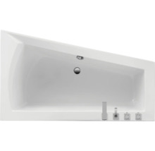 Baignoire rectangulaire avec robinetterie