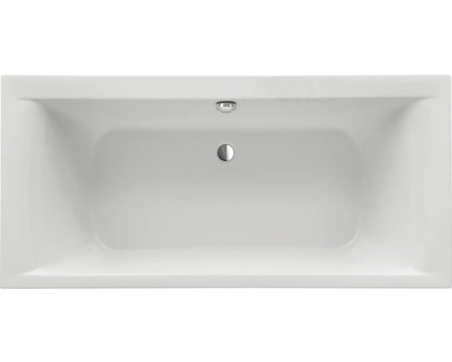 Badewanne OTTOFOND Wistula 80 x 170 cm weiss glatt glänzend 984001 Aufnahme von oben einer Badewanne