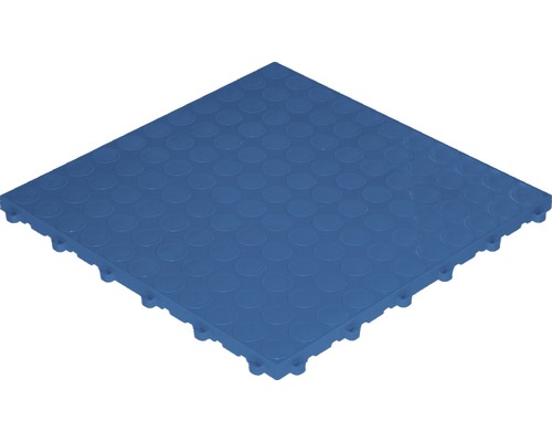 Carrelage en plastique florco spot 40x40 cm bleu