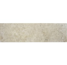 FLAIRSTONE Trittstufe Roma beige 1 Längsseite + beide kurze Seiten geschliffen und gefast 115 x 35 cm