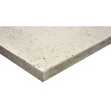 FLAIRSTONE Trittstufe Roma beige 1 Längsseite + beide kurze Seiten geschliffen und gefast 115 x 35 cm