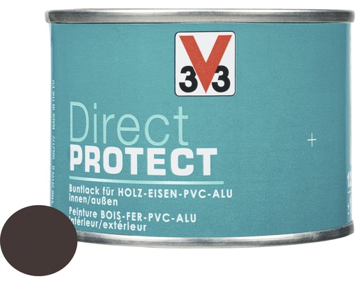 Buntlack V33 Direct Protect braun 125 ml
