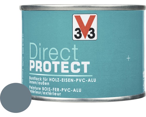 Buntlack V33 Direct Protect petrol 125 ml Farbdose Direct Protect für Holz, Eisen, PVC und Aluminium